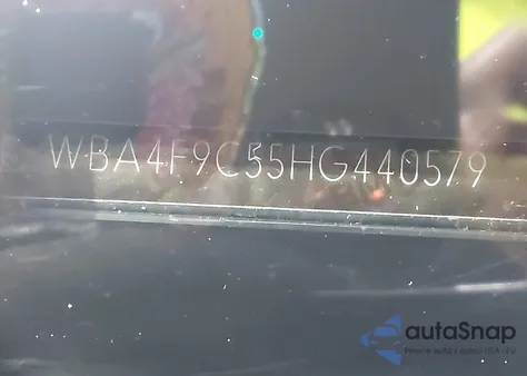 2017 BMW 430I Gran Coupe xDrive from USA, damaged, VIN WBA4F9C55HG440579